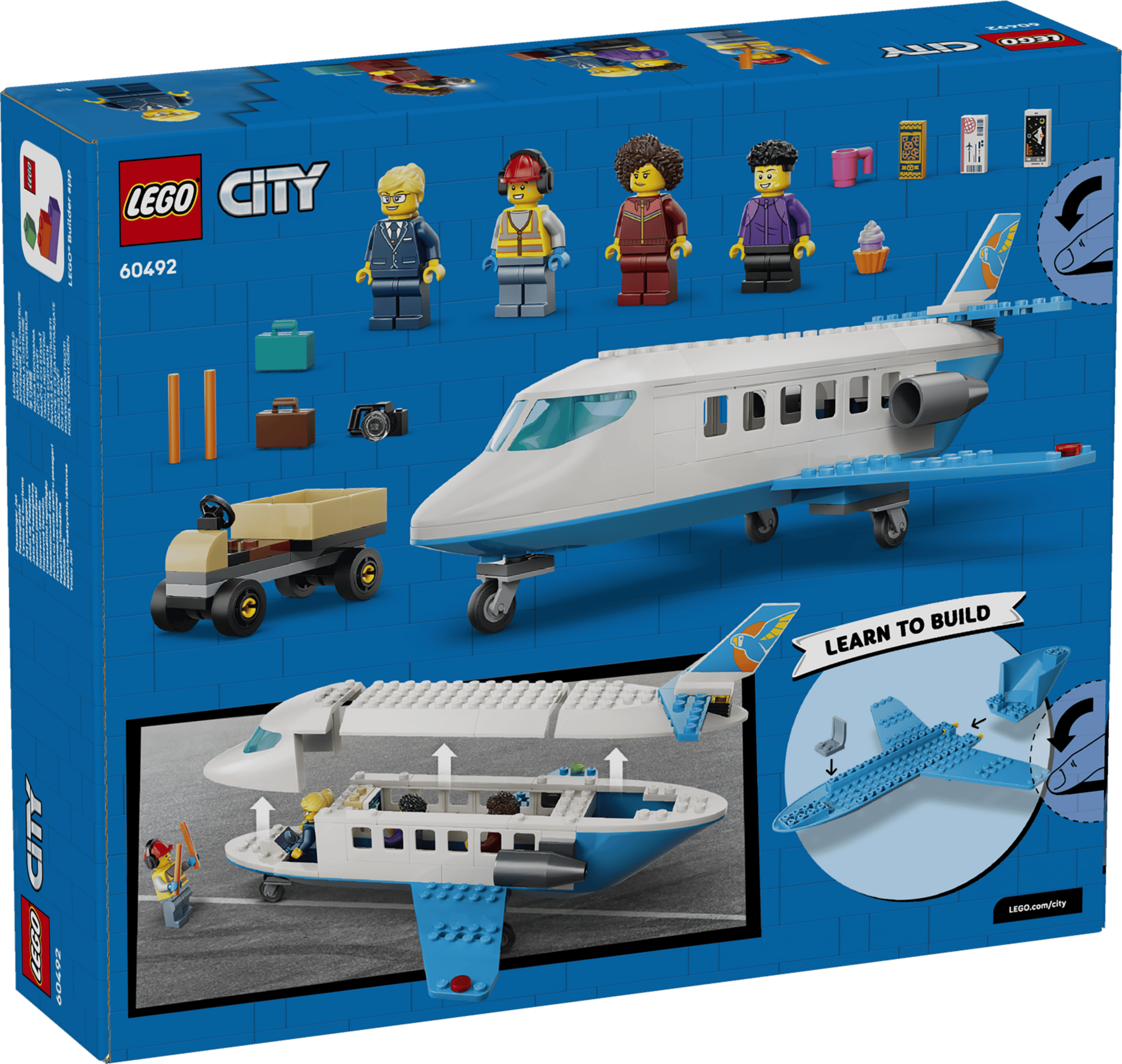 LEGO City Passenger Jet 60492 box
