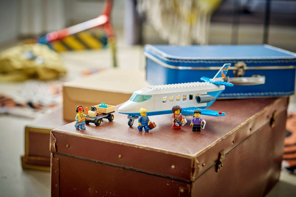 LEGO City Passenger Jet 60492 on display