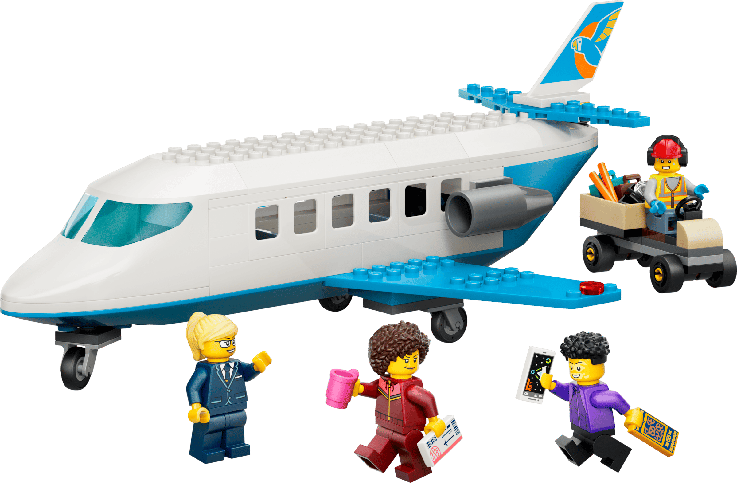 LEGO City Passenger Jet 60492 built model