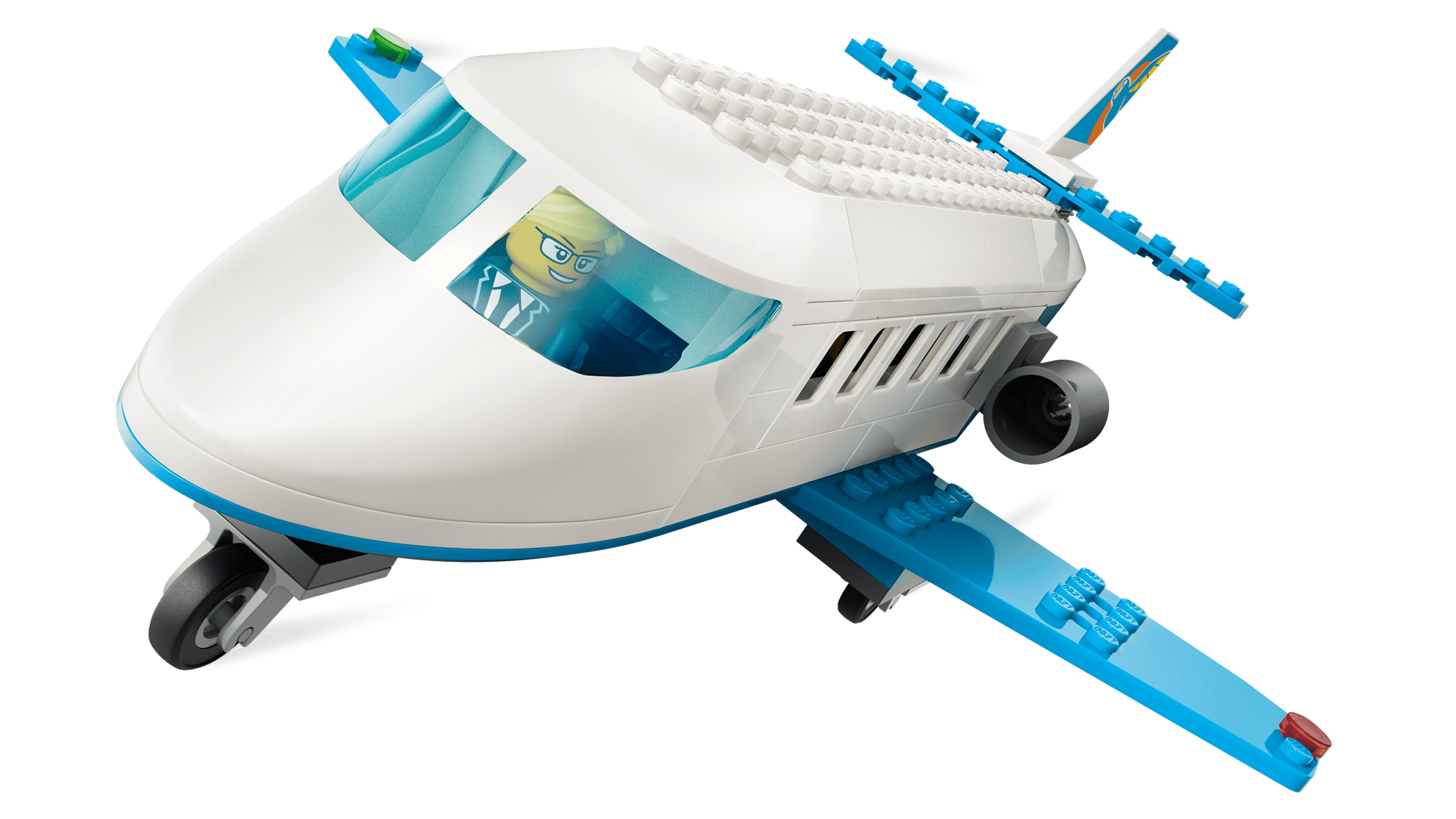 LEGO City Passenger Jet 60492 detail view