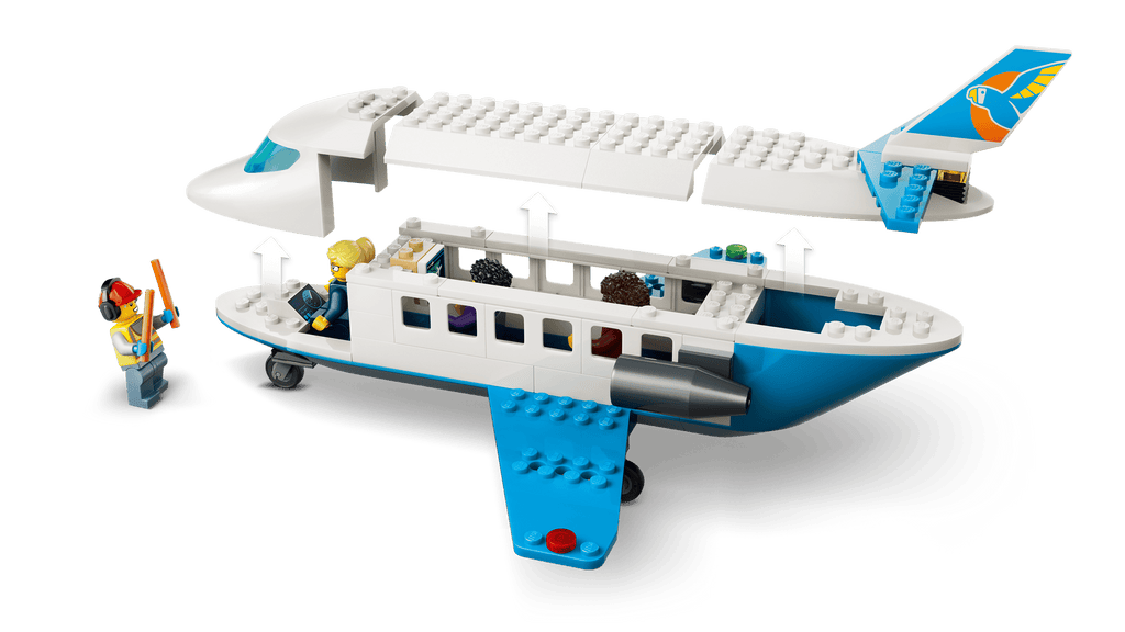 LEGO City Passenger Jet 60492 detail view