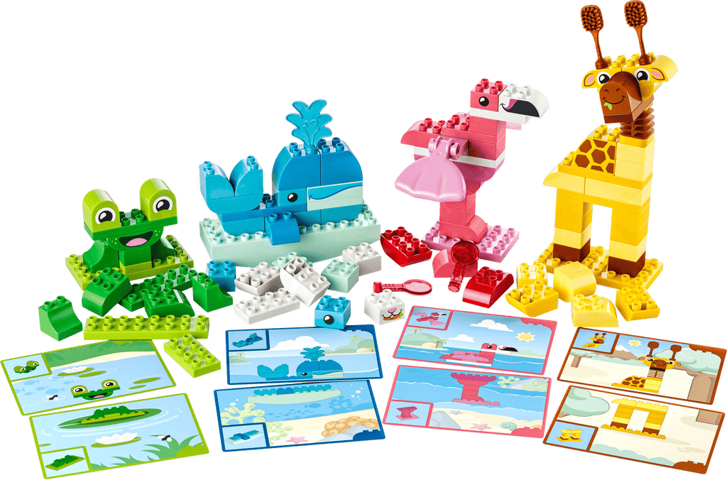 LEGO DUPLO Animal Building Game built model