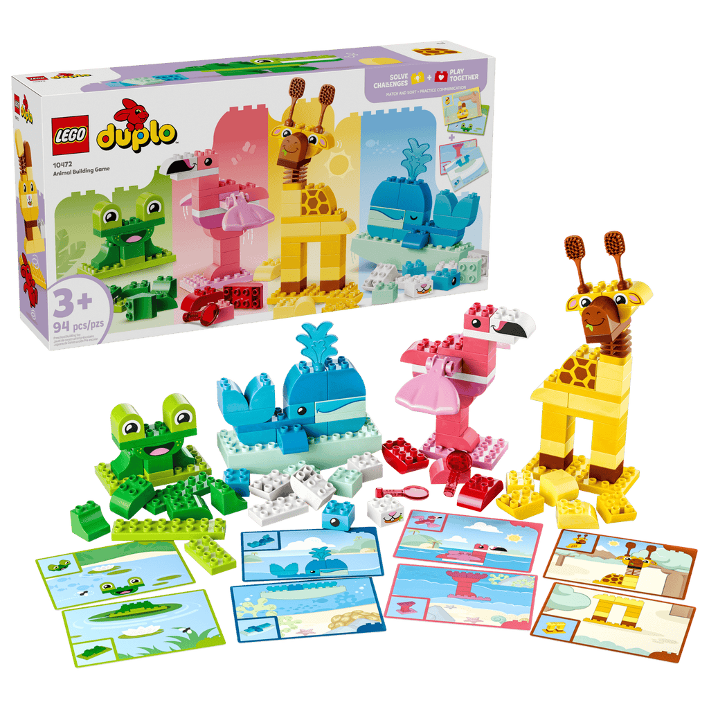 LEGO DUPLO Animal Building Game box and model