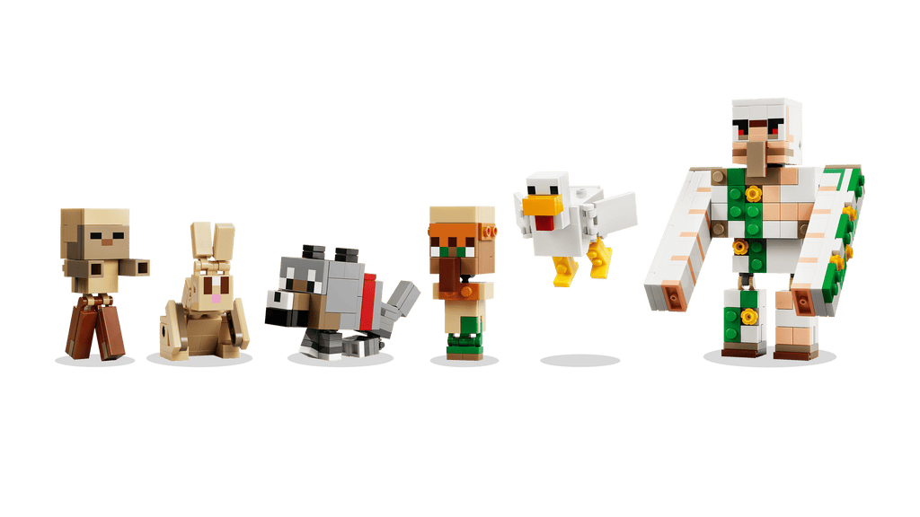 LEGO Minecraft Chicken Jockey Desert Attack detail view