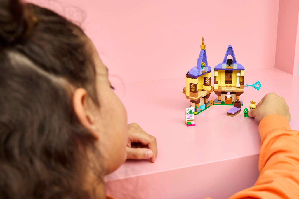 LEGO Disney Rapunzel's Mini Tower 43294 play scene