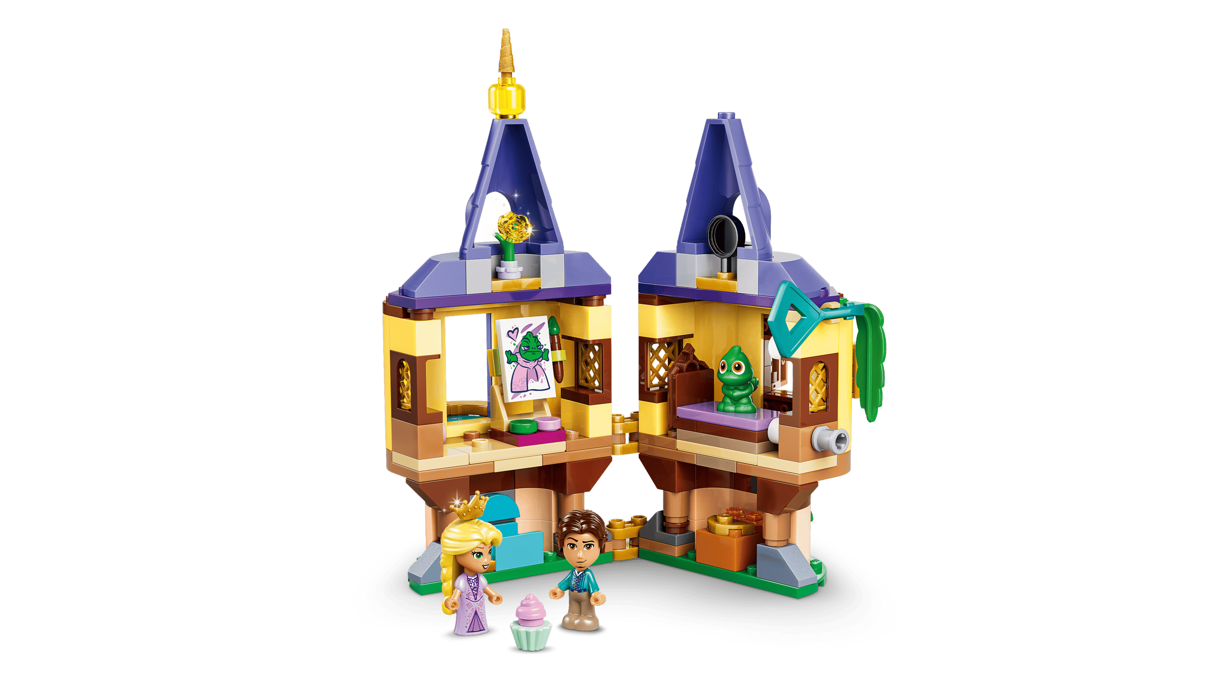 LEGO Disney Rapunzel's Mini Tower 43294 detail view