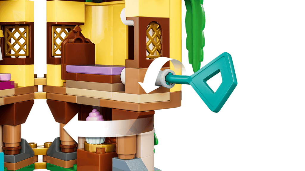 LEGO Disney Rapunzel's Mini Tower 43294 detail view