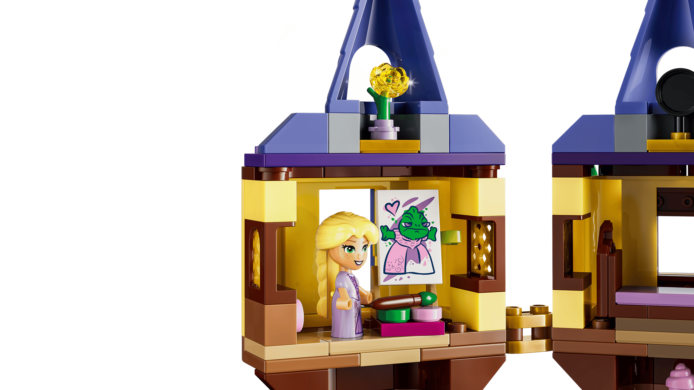 LEGO Disney Rapunzel's Mini Tower 43294 detail view