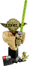 LEGO Star Wars Yoda Bust 75438 built model