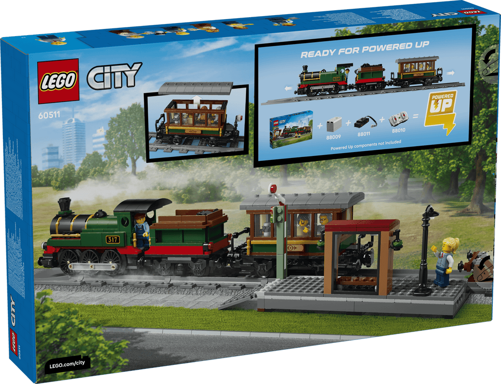 LEGO City Vintage Steam Train 60511 box