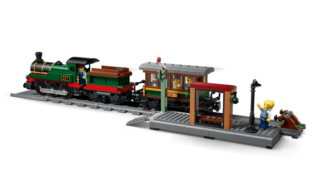 LEGO City Vintage Steam Train 60511 detail view