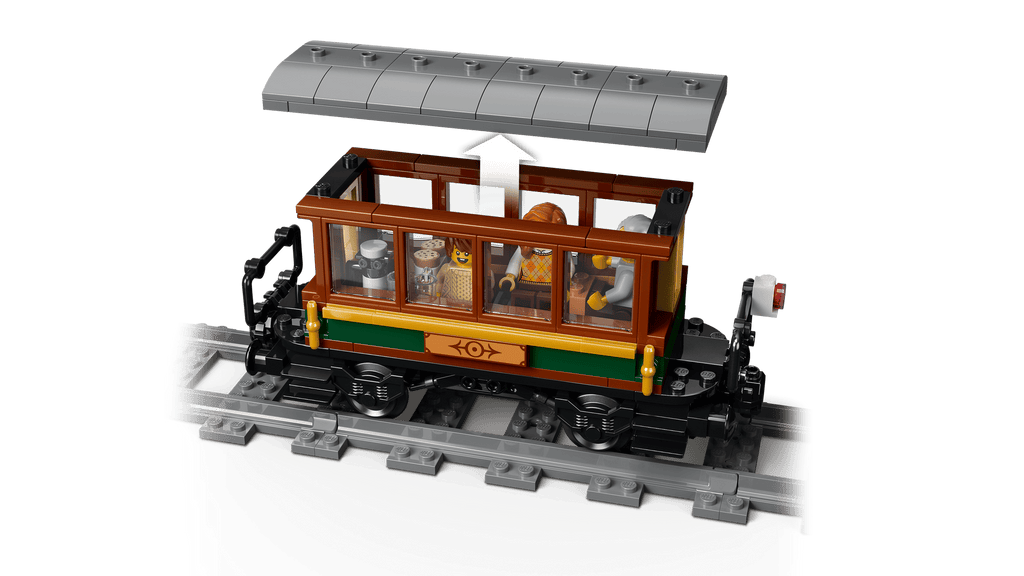 LEGO City Vintage Steam Train 60511 detail view
