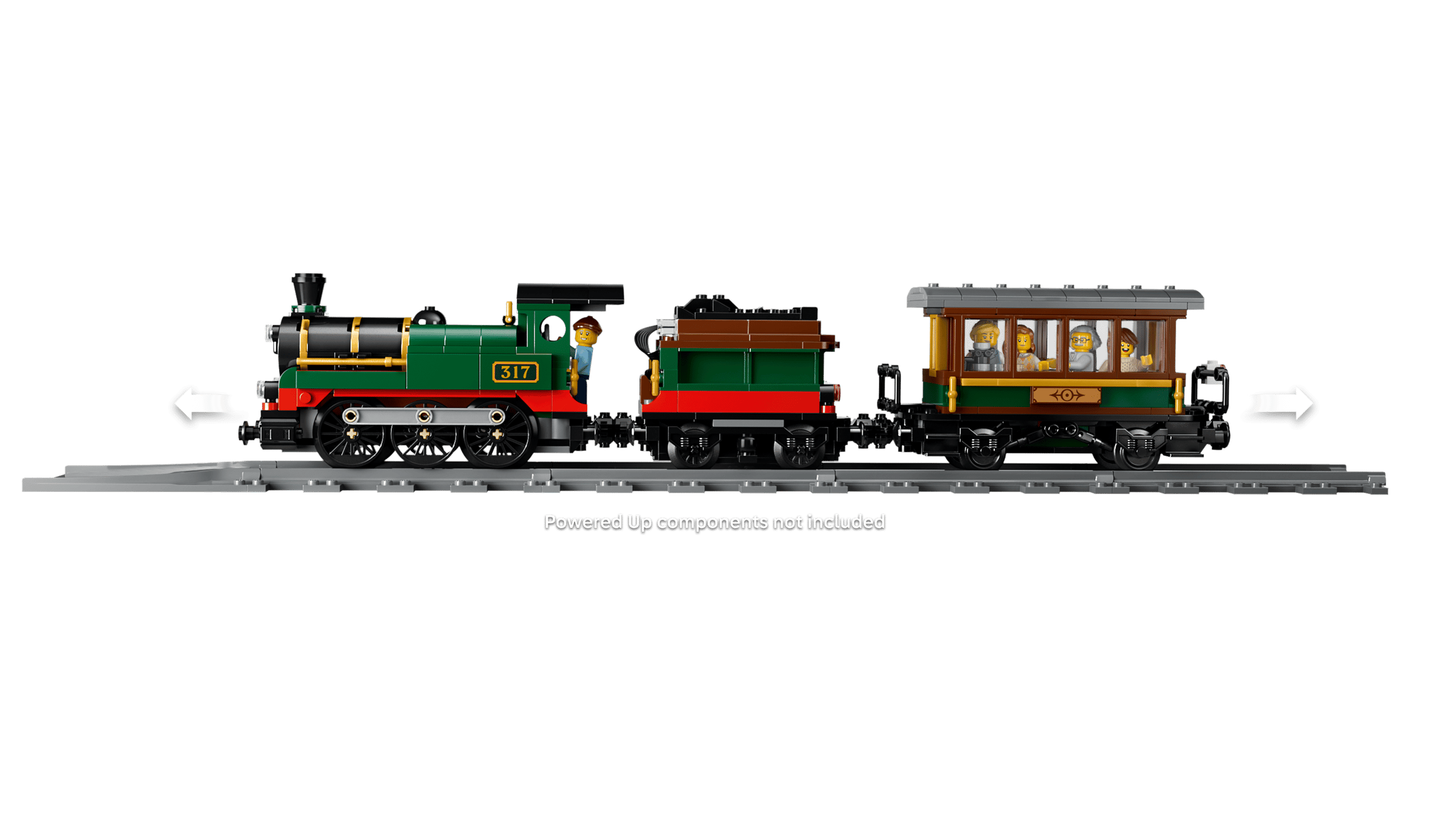 LEGO City Vintage Steam Train 60511 detail view