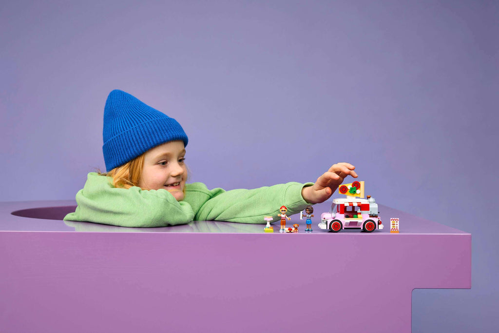 LEGO Friends Pizza Truck 42694 on display