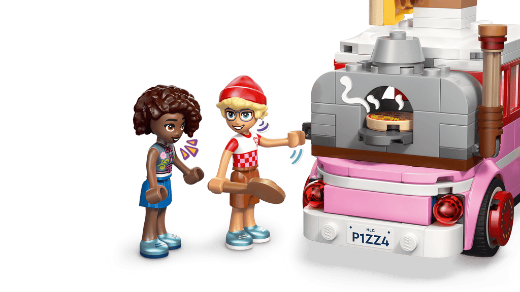 LEGO Friends Pizza Truck 42694 detail view
