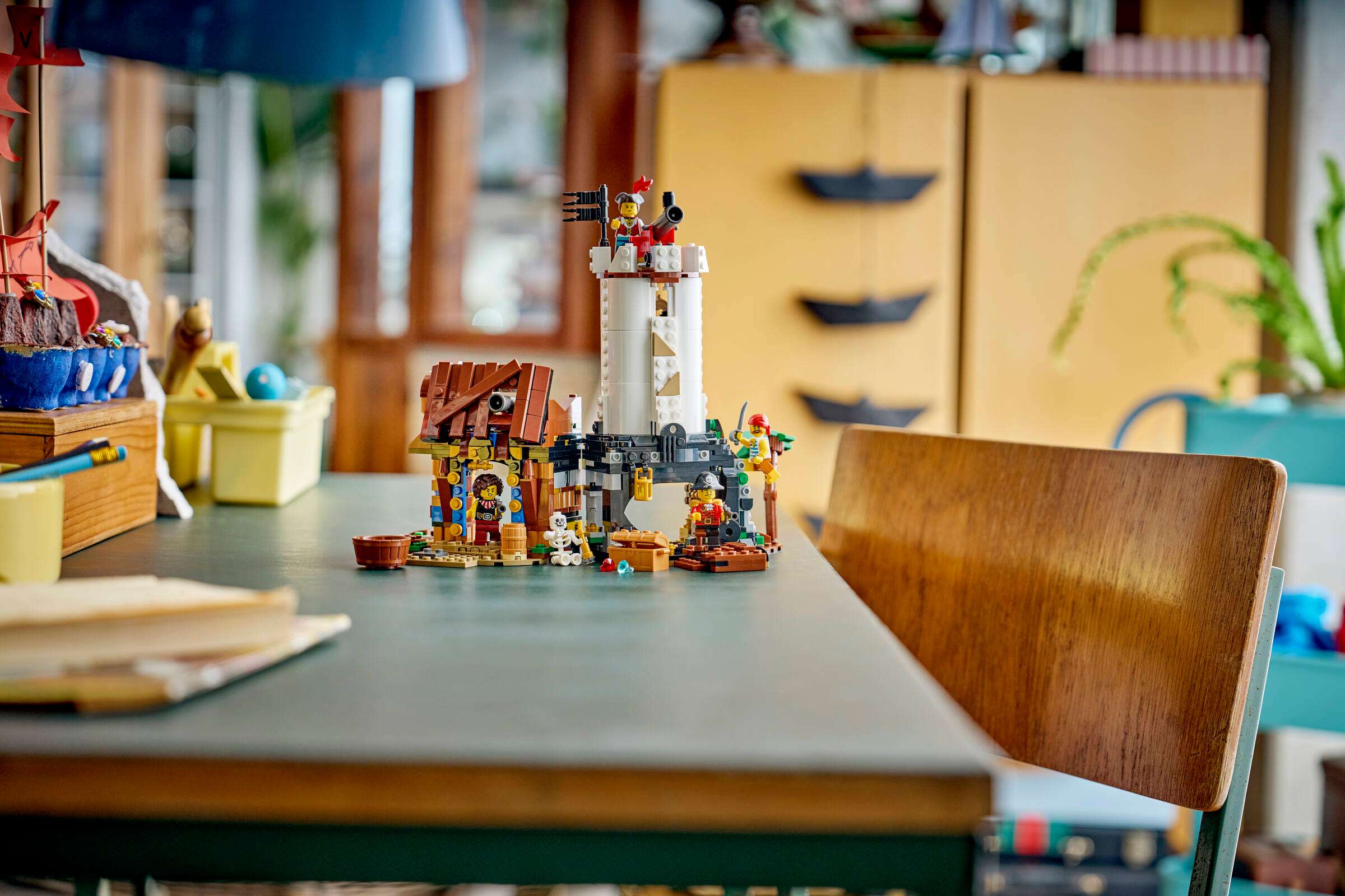 LEGO Creator 3-in-1 Iconic Pirate Ship 31387 on display