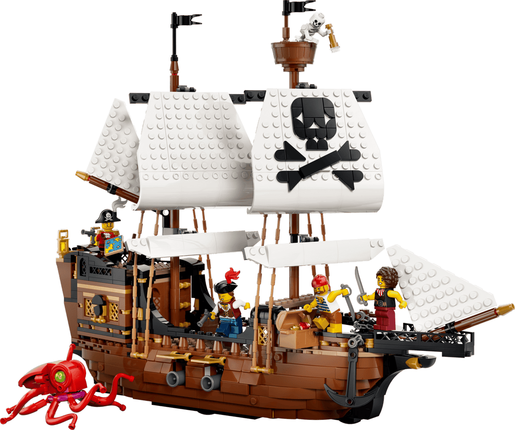 LEGO Creator 3-in-1 Iconic Pirate Ship 31387 built model