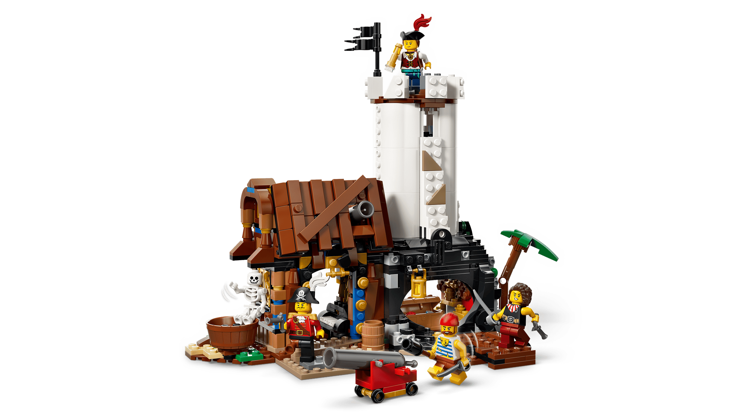 LEGO Creator 3-in-1 Iconic Pirate Ship 31387 detail view