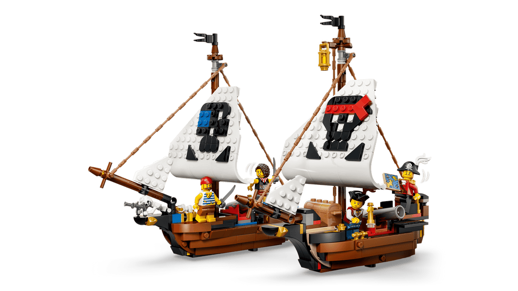 LEGO Creator 3-in-1 Iconic Pirate Ship 31387 detail view