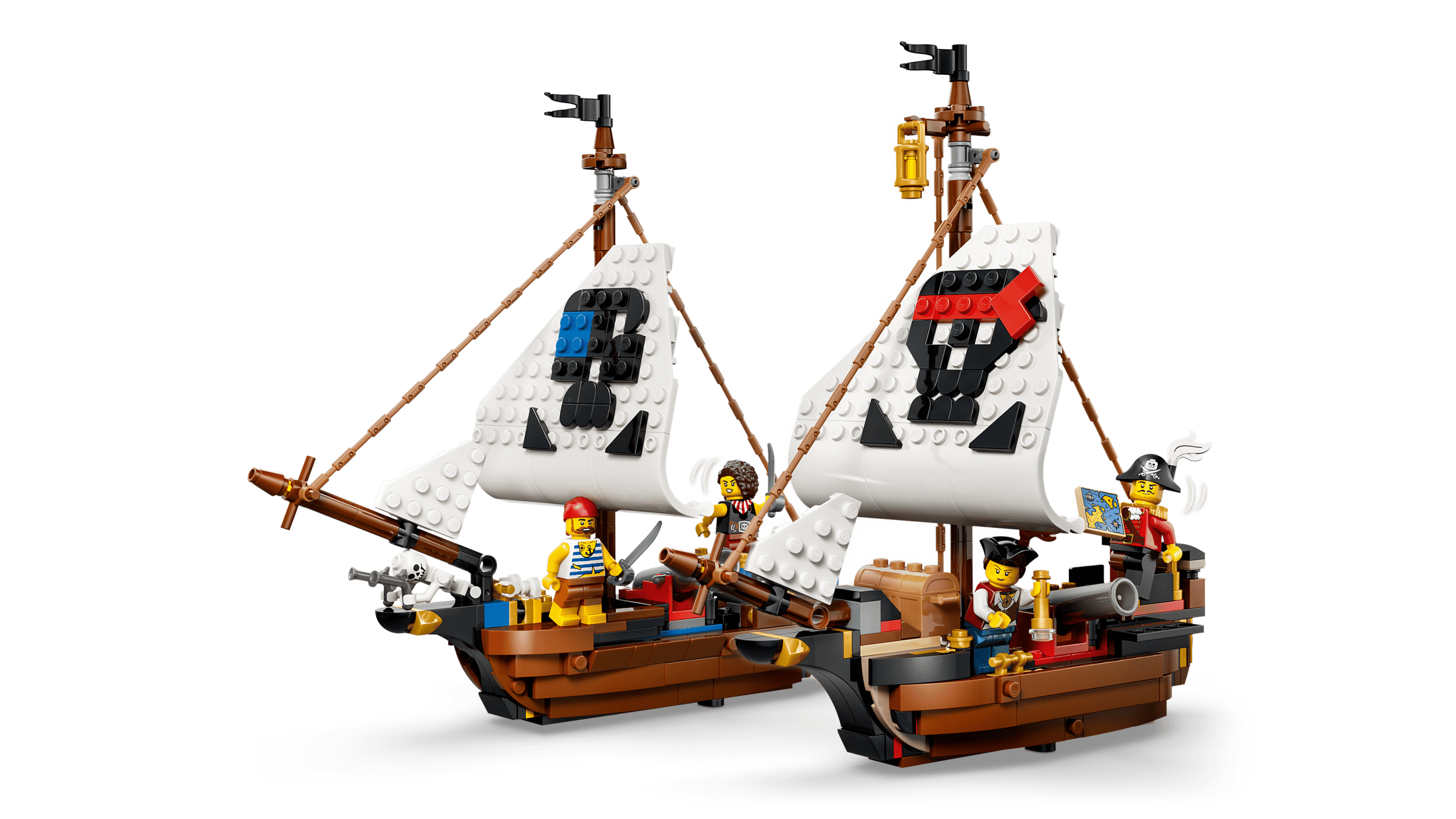 LEGO Creator 3-in-1 Iconic Pirate Ship 31387 detail view