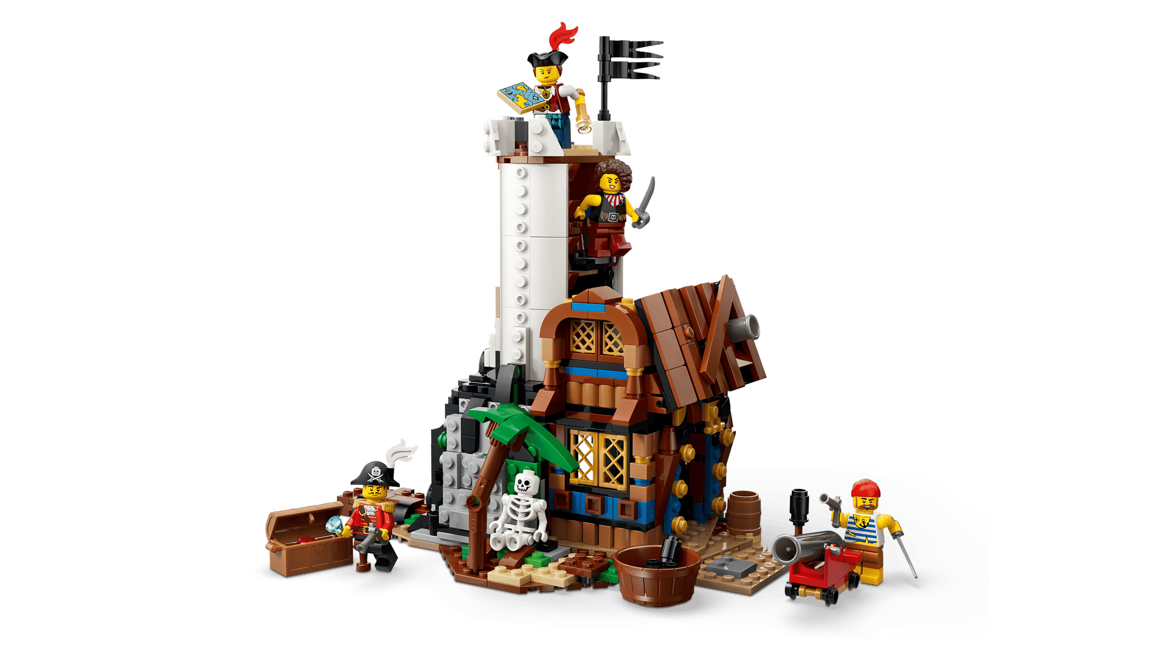 LEGO Creator 3-in-1 Iconic Pirate Ship 31387 detail view