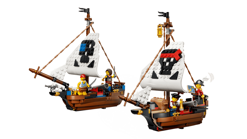 LEGO Creator 3-in-1 Iconic Pirate Ship 31387 detail view