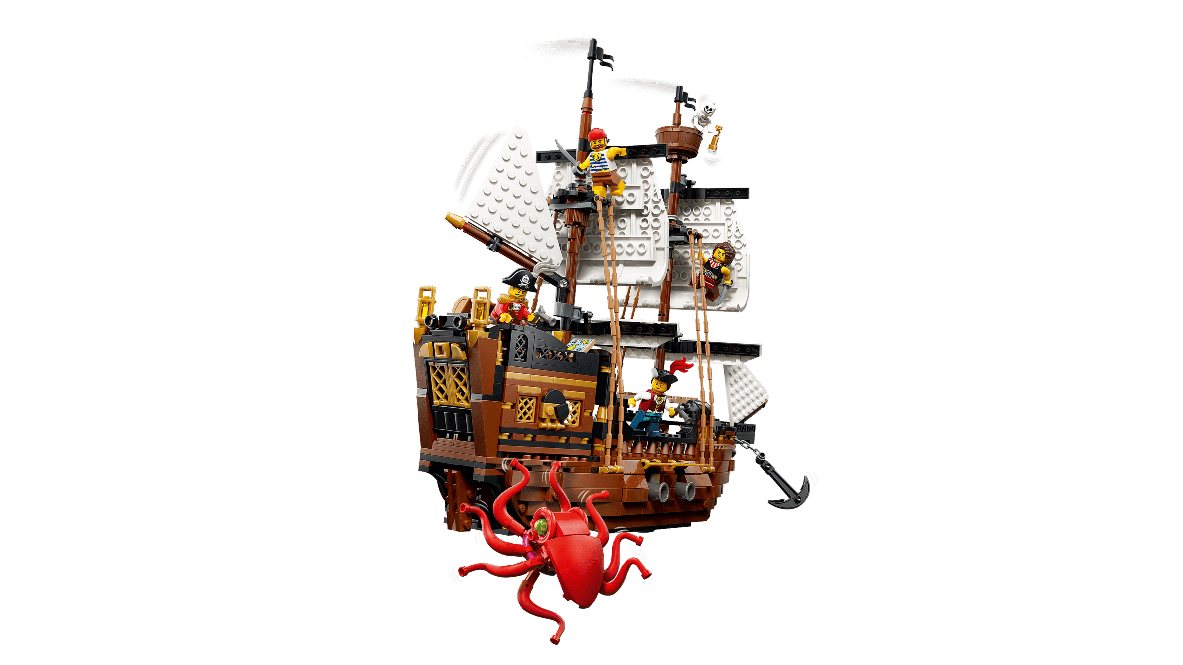 LEGO Creator 3-in-1 Iconic Pirate Ship 31387 detail view