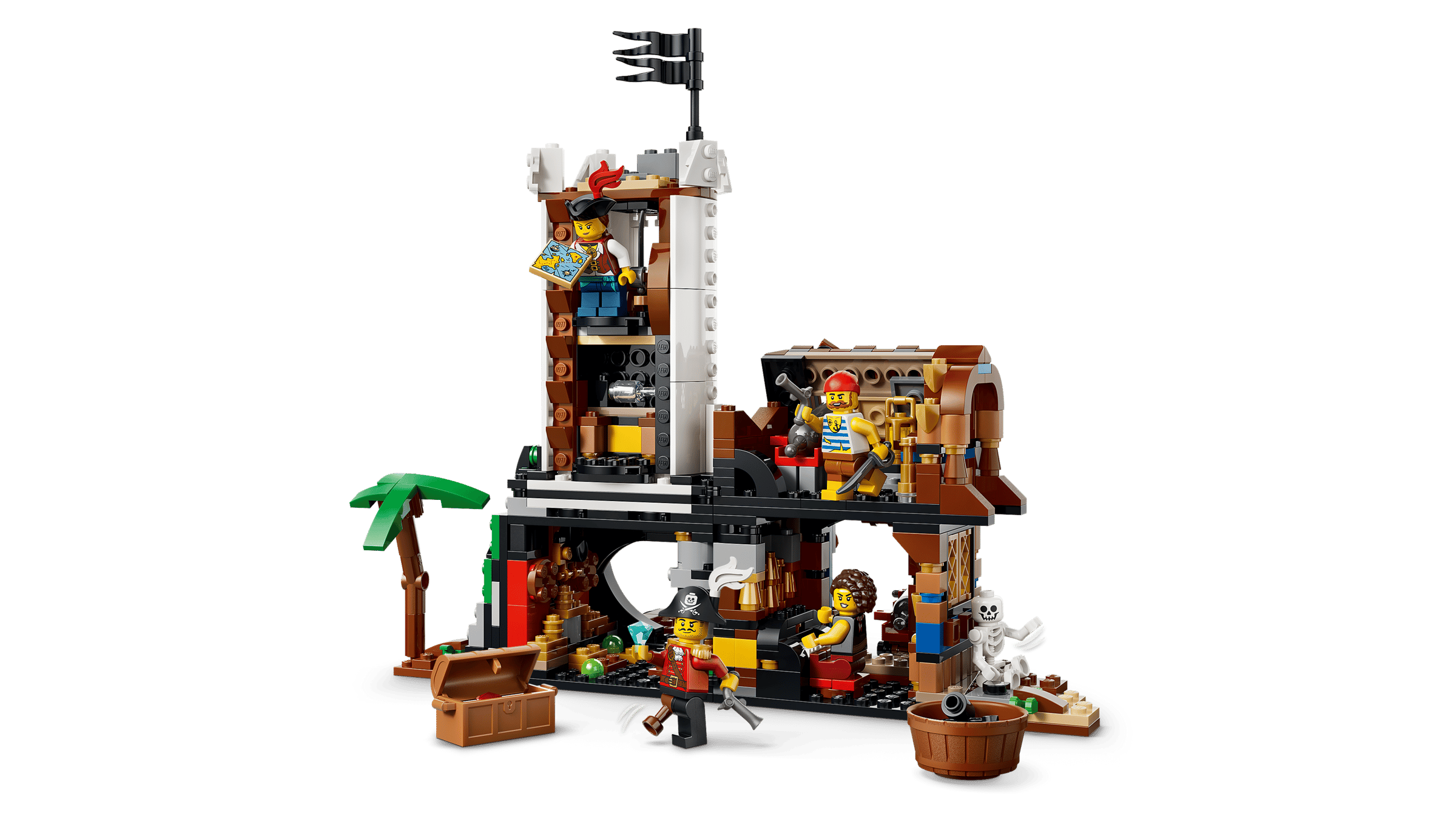 LEGO Creator 3-in-1 Iconic Pirate Ship 31387 detail view