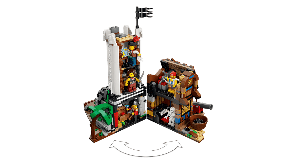 LEGO Creator 3-in-1 Iconic Pirate Ship 31387 detail view
