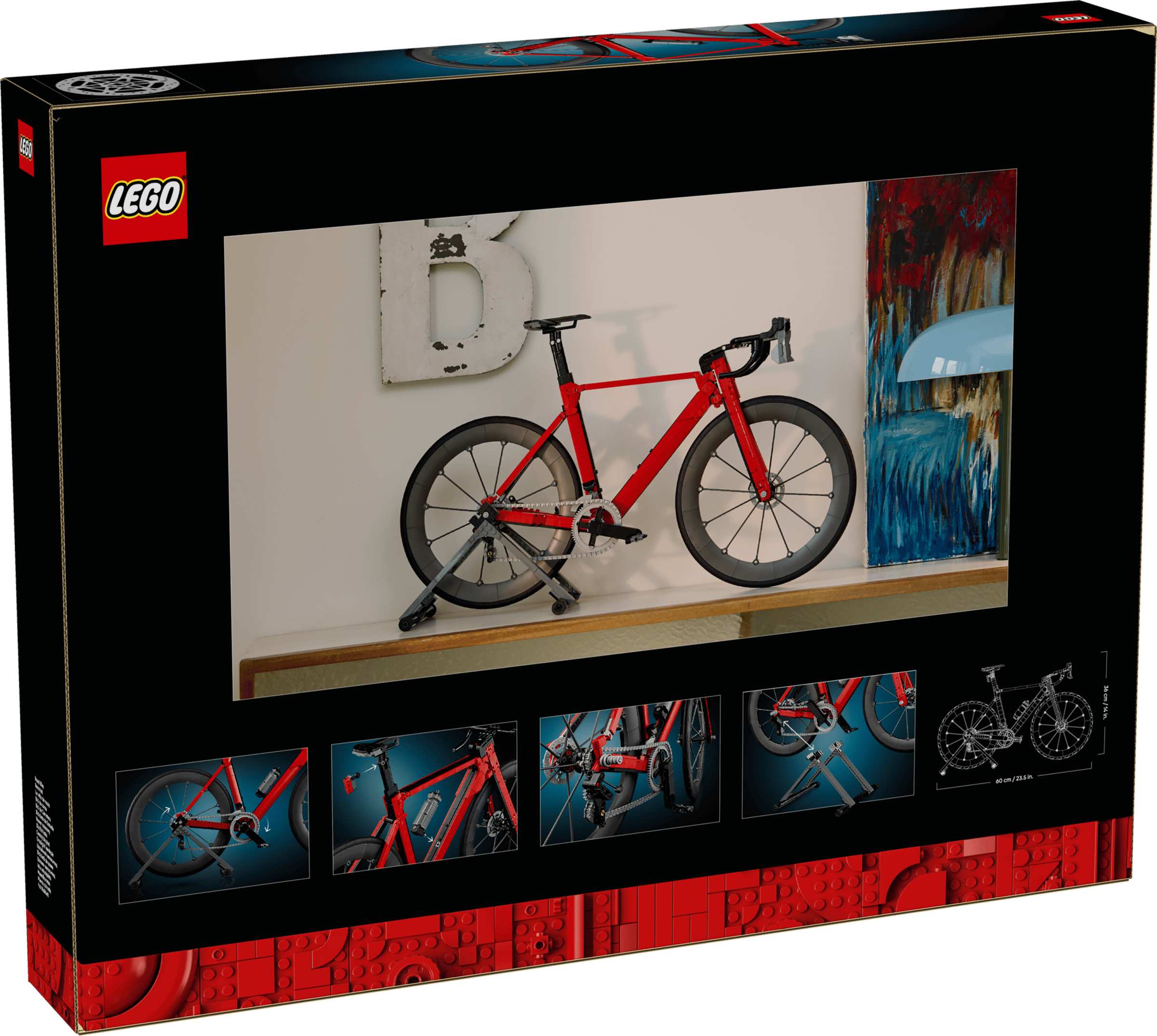 LEGO Icons Road Bike box