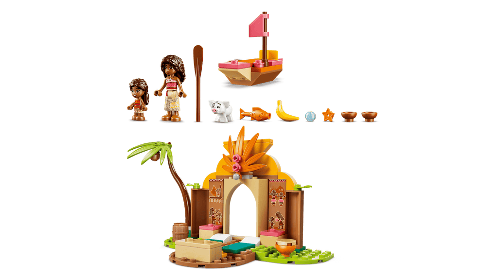 LEGO Disney Village House & Boat 43282 detail view