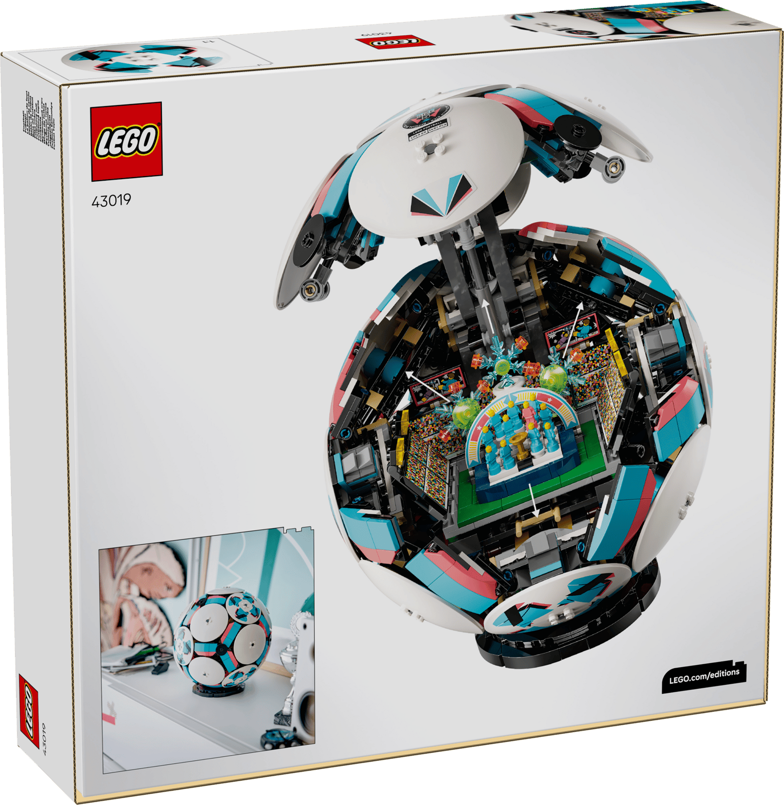 LEGO Editions Football 43019 box