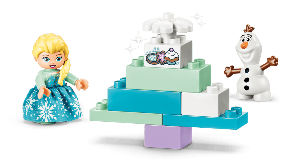 LEGO DUPLO Frozen Creative Box with Elsa and Olaf detail view