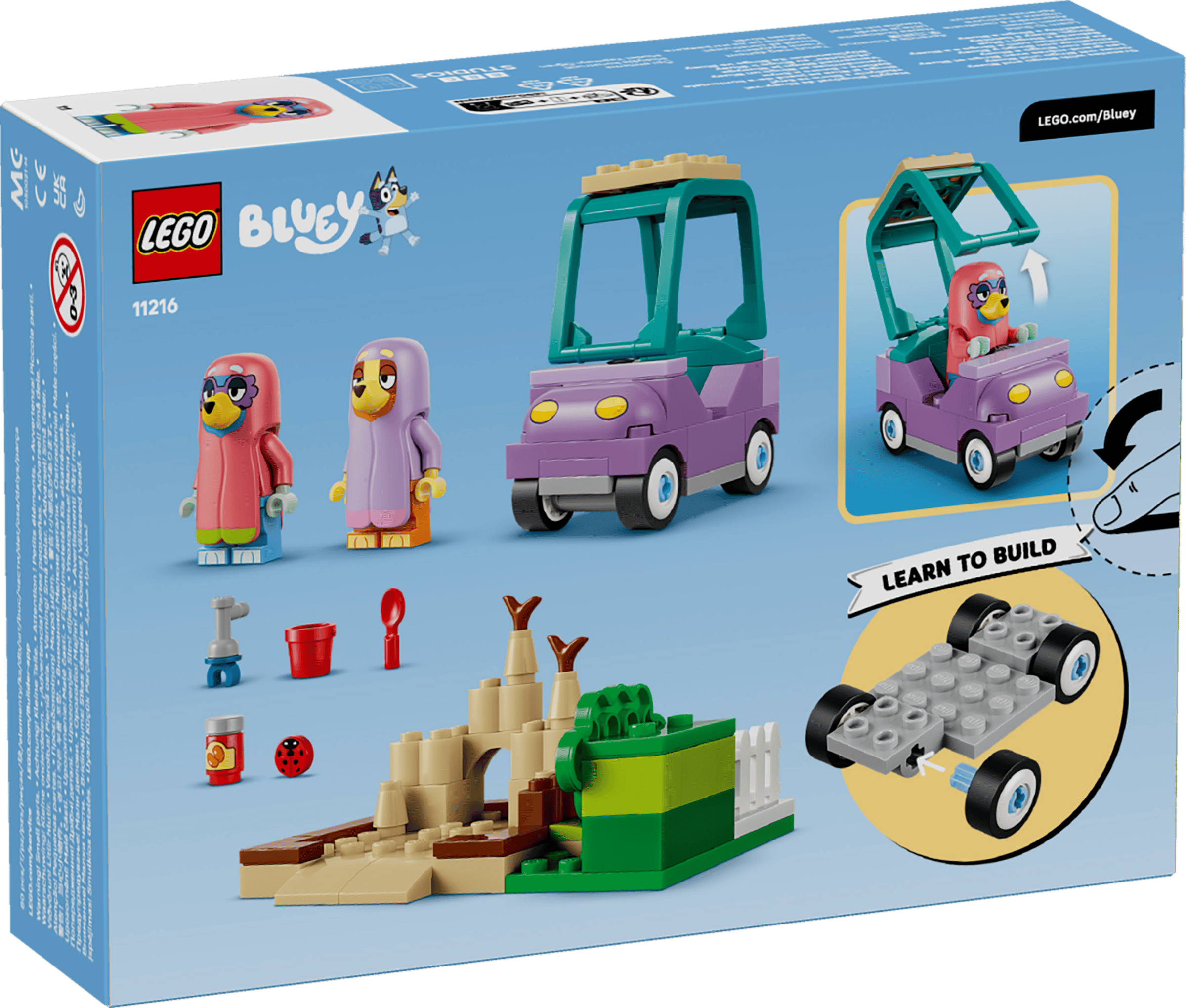 LEGO Bluey Grannies with Bingo and Bluey box