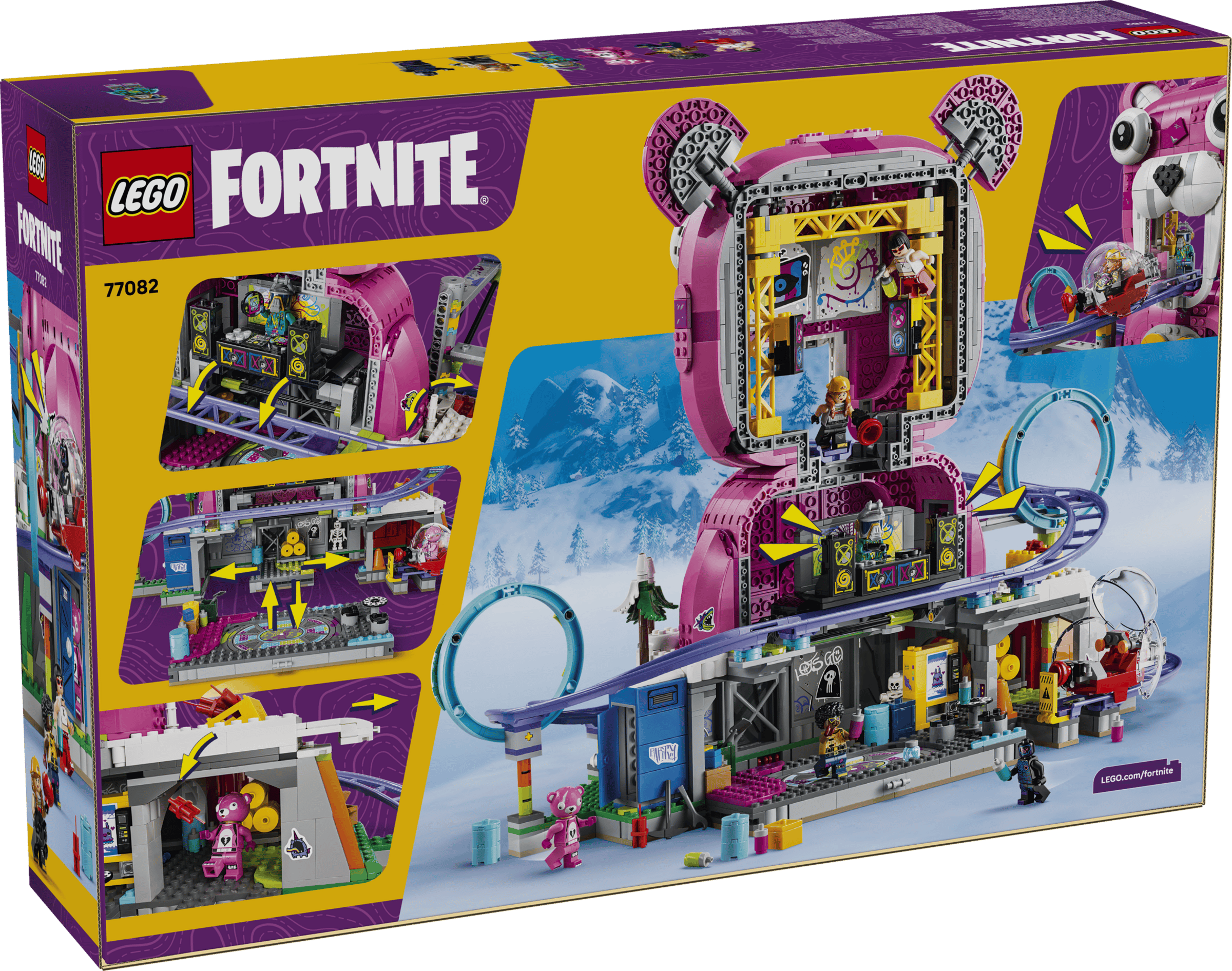 LEGO Fortnite Rave Cave 77082 box
