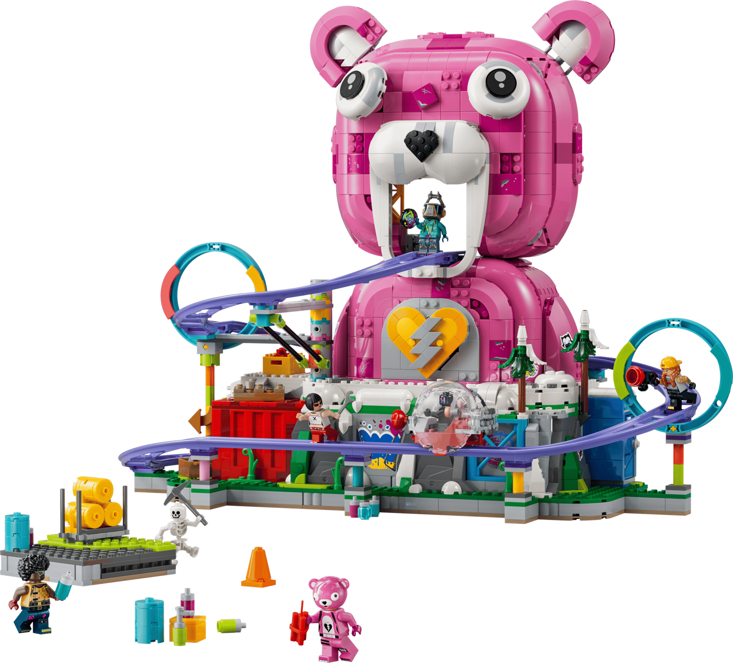 LEGO Fortnite Rave Cave 77082 built model