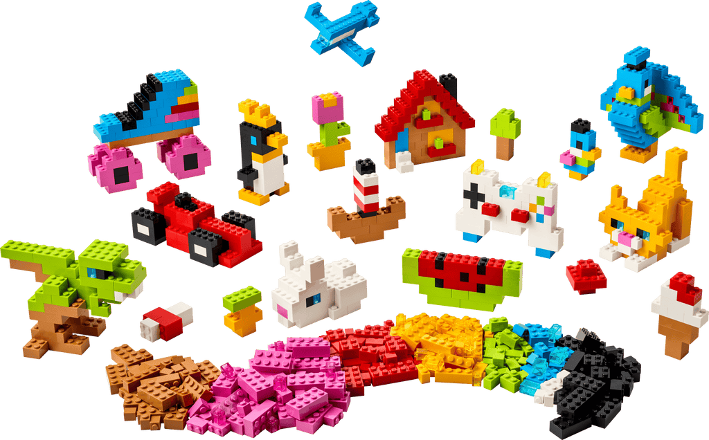 LEGO Classic Creative Colorful Bricks built model