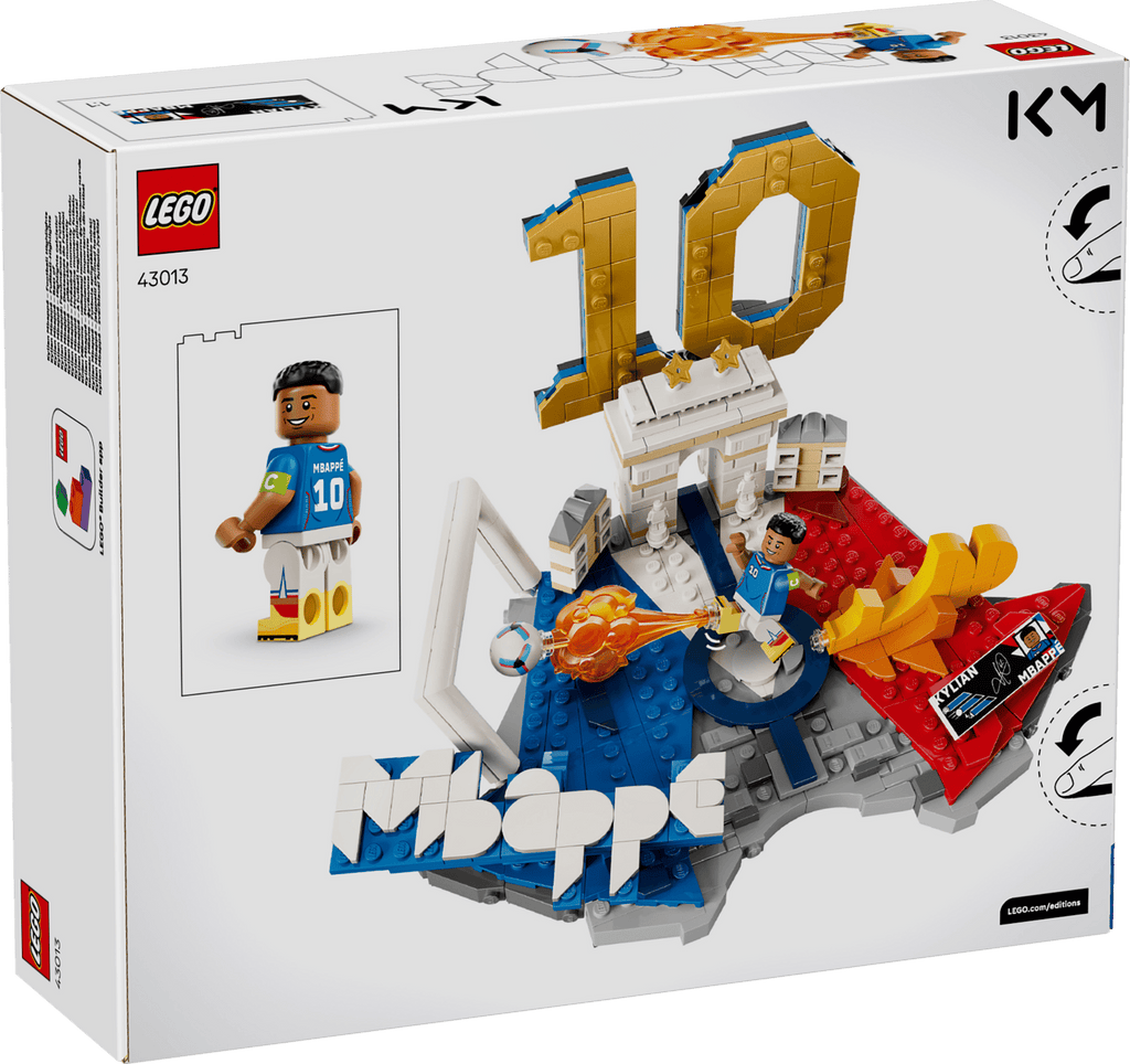 LEGO Editions Kylian Mbappe - Football Highlights 43013 box