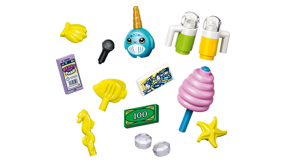 LEGO Friends Mermaid Roller Coaster Ride 42703 detail view