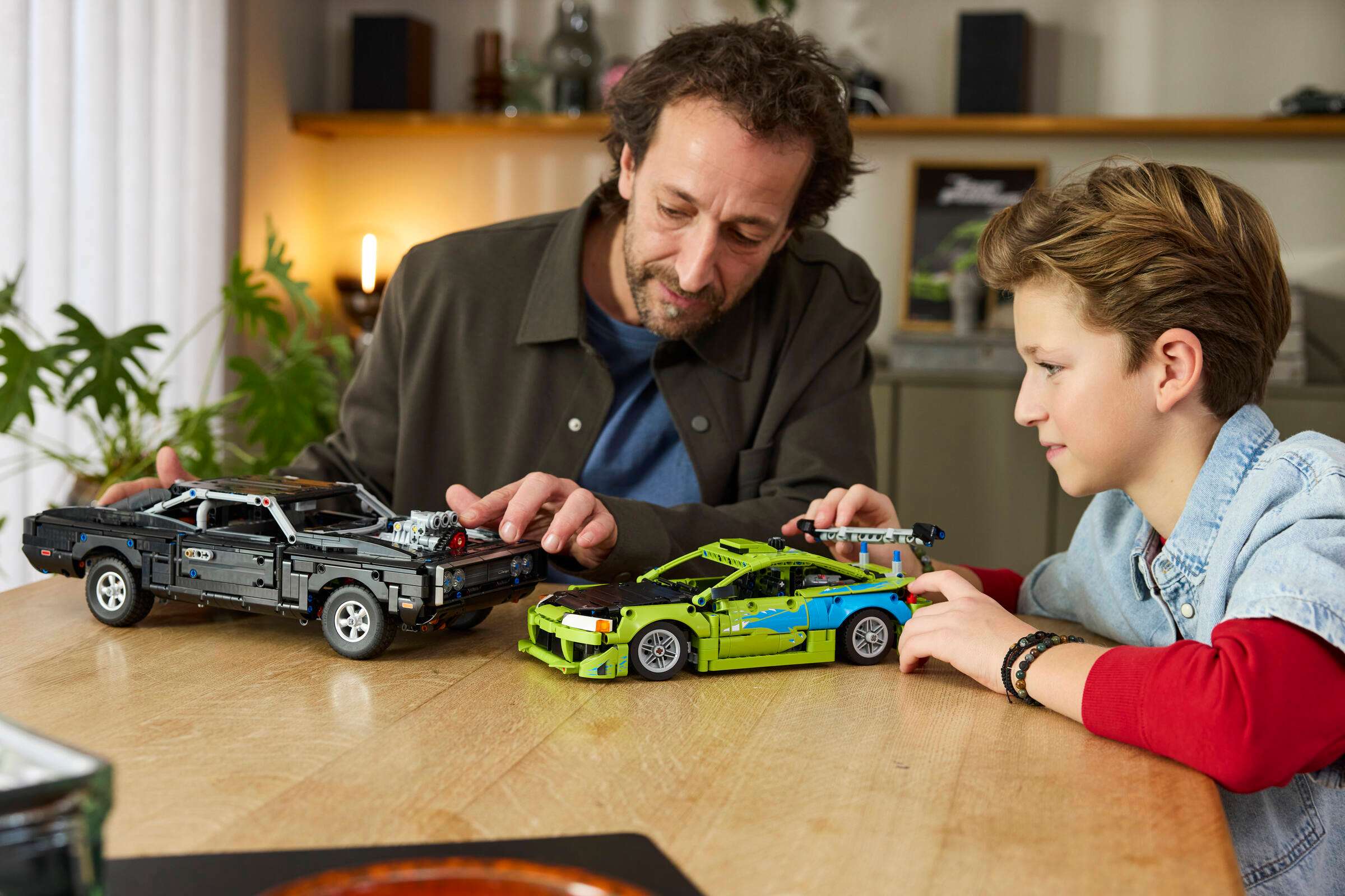 LEGO Technic Fast and Furious Mitsubishi Eclipse Car 42229 play scene