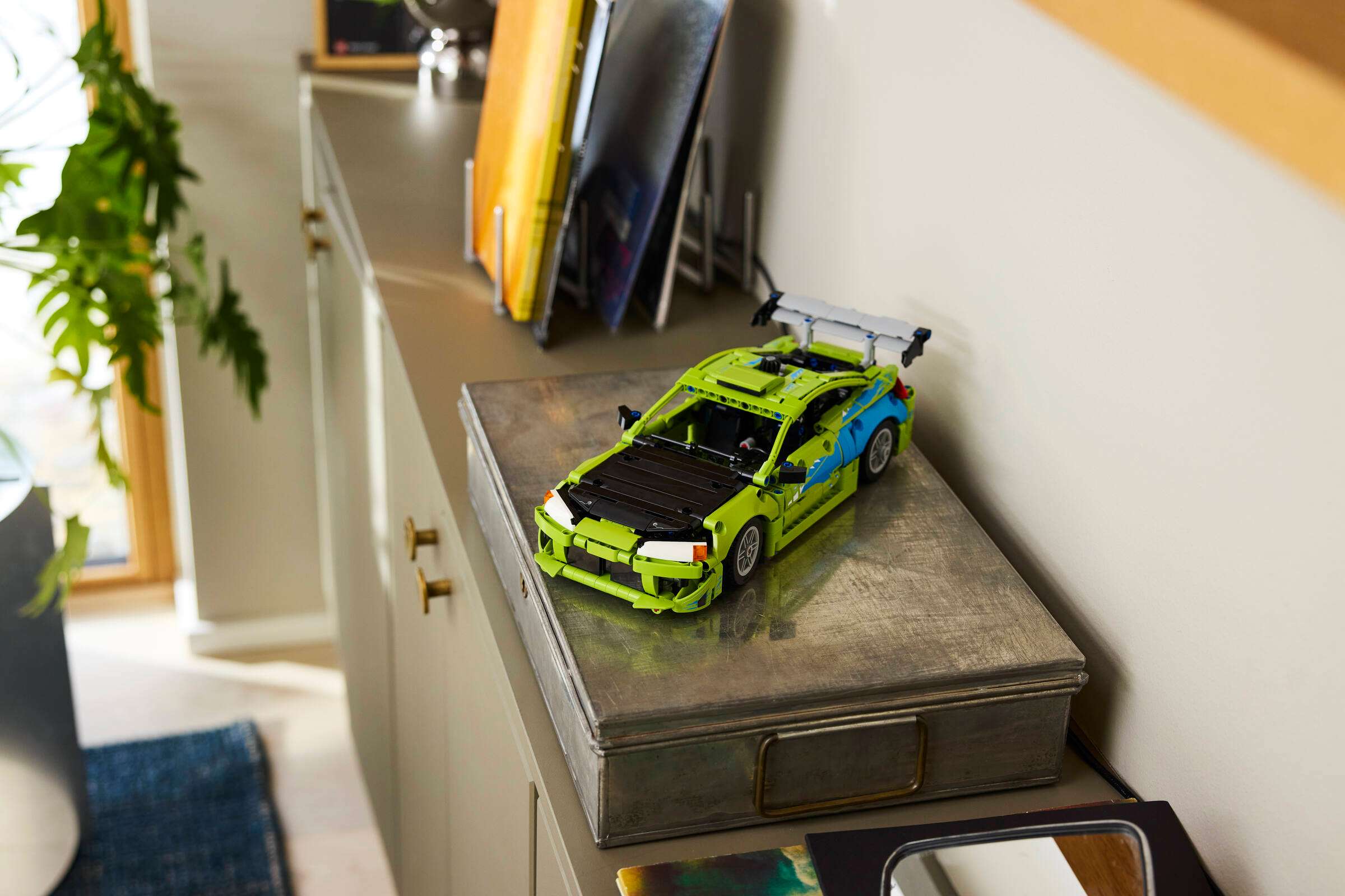 LEGO Technic Fast and Furious Mitsubishi Eclipse Car 42229 play scene