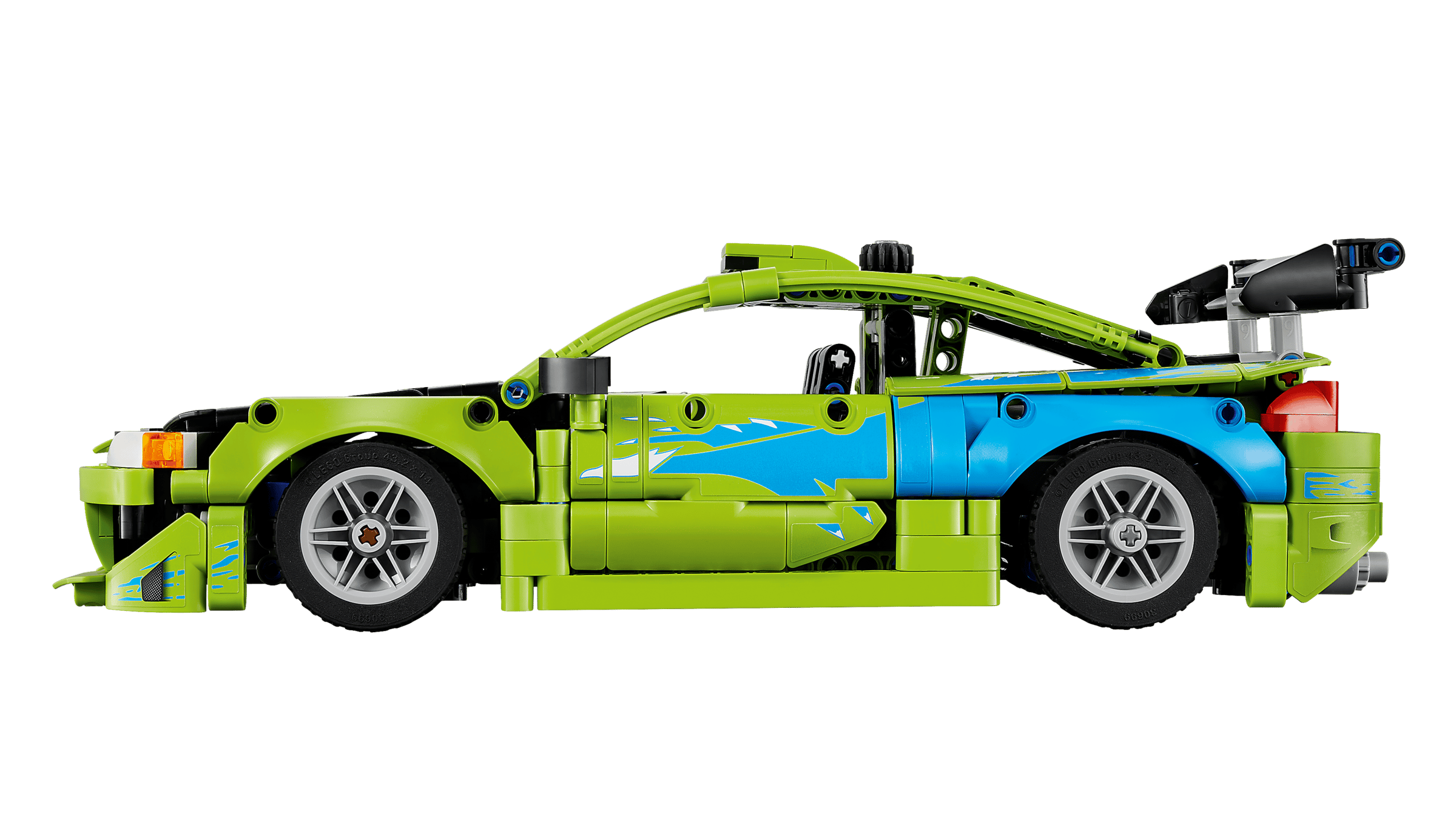 LEGO Technic Fast and Furious Mitsubishi Eclipse Car 42229 detail view
