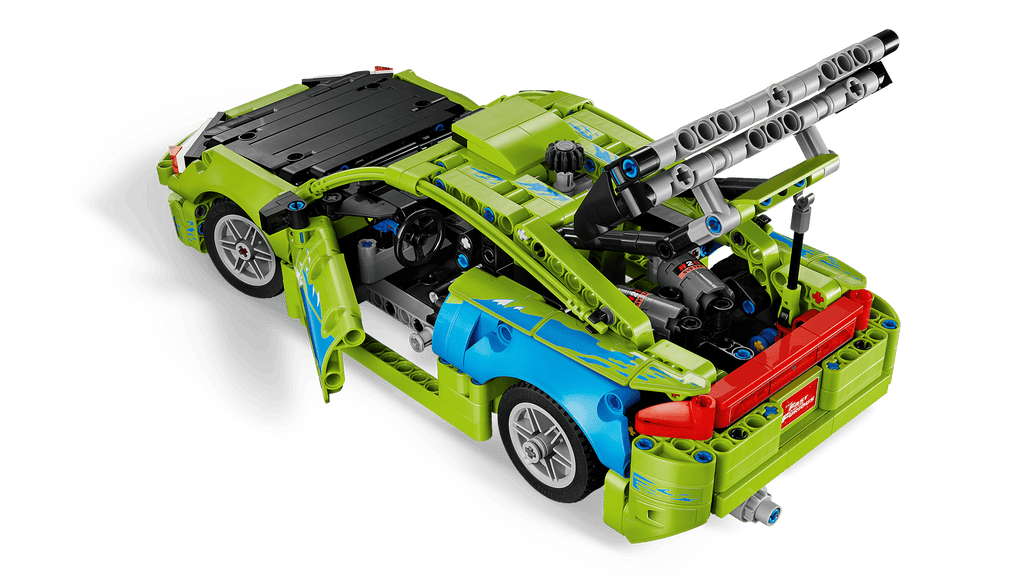 LEGO Technic Fast and Furious Mitsubishi Eclipse Car 42229 detail view