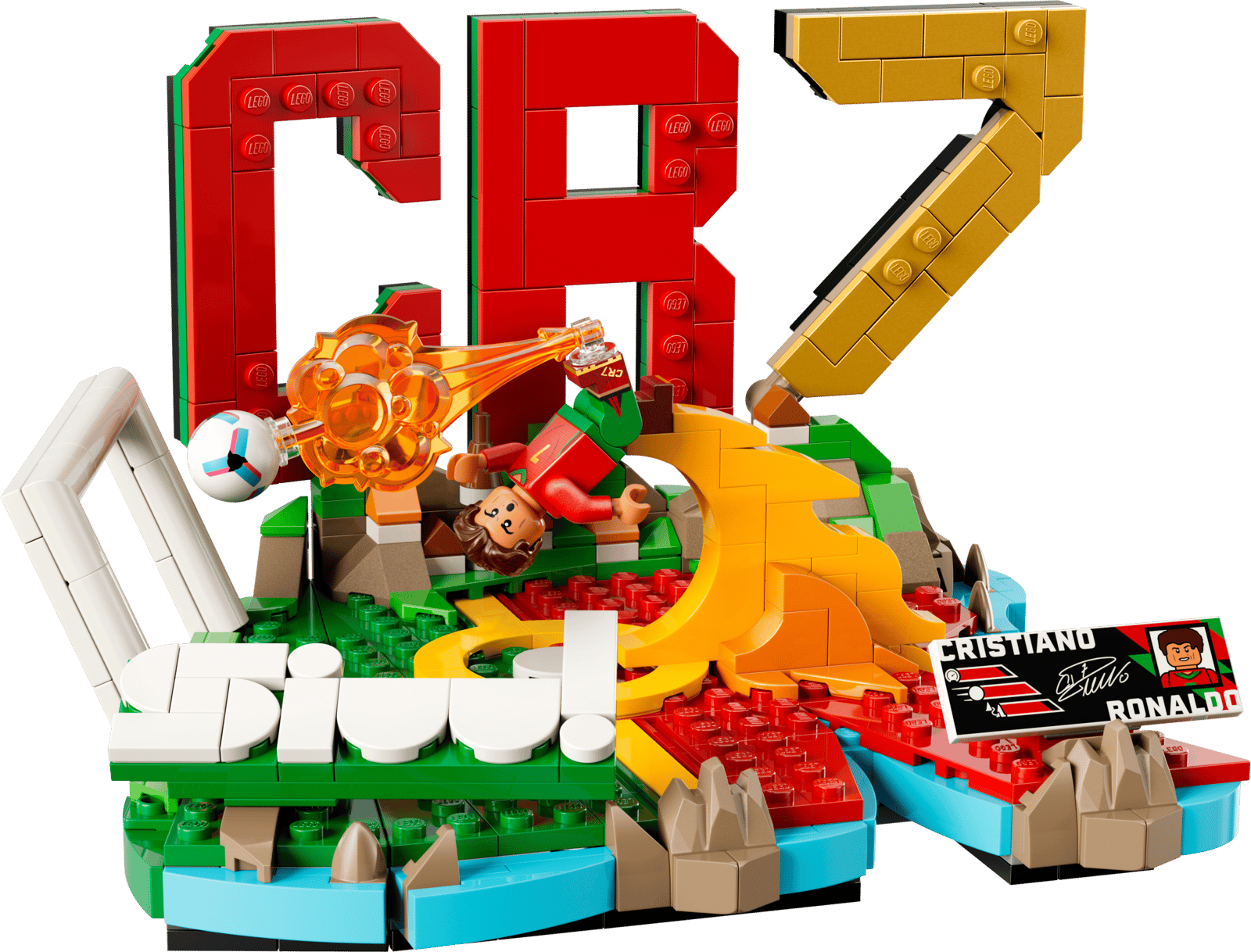 LEGO Editions Cristiano Ronaldo - Football Highlights 43012 built model