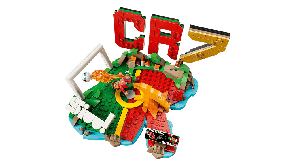 LEGO Editions Cristiano Ronaldo - Football Highlights 43012 detail view