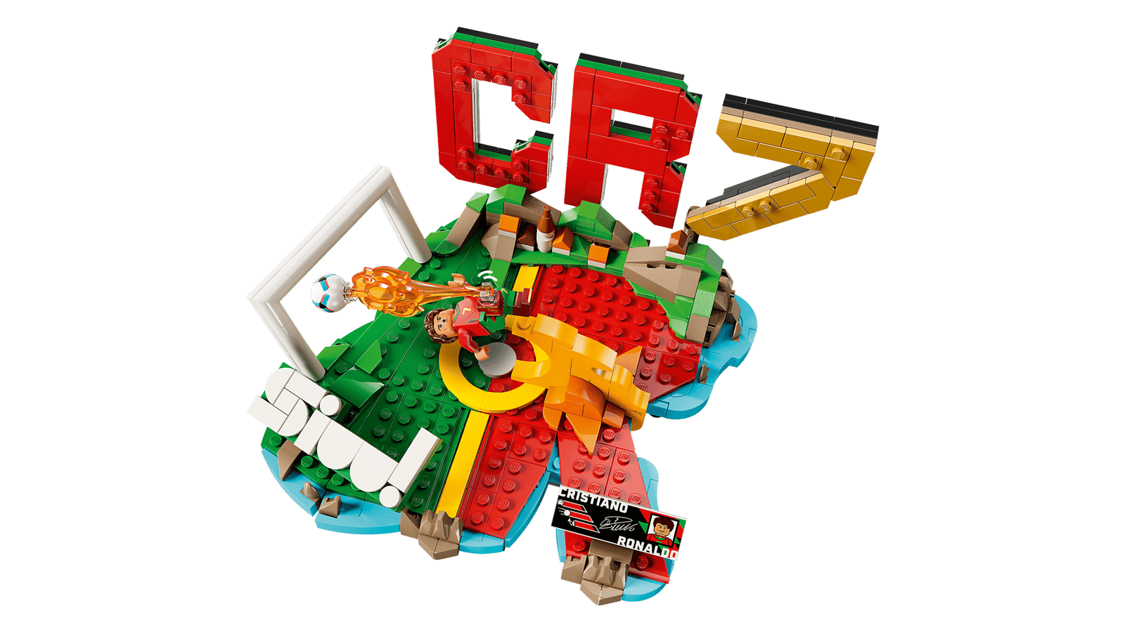 LEGO Editions Cristiano Ronaldo - Football Highlights 43012 detail view