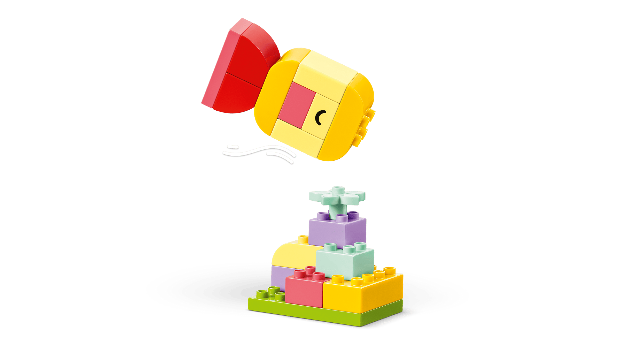 LEGO DUPLO Colorful Creative Box detail view