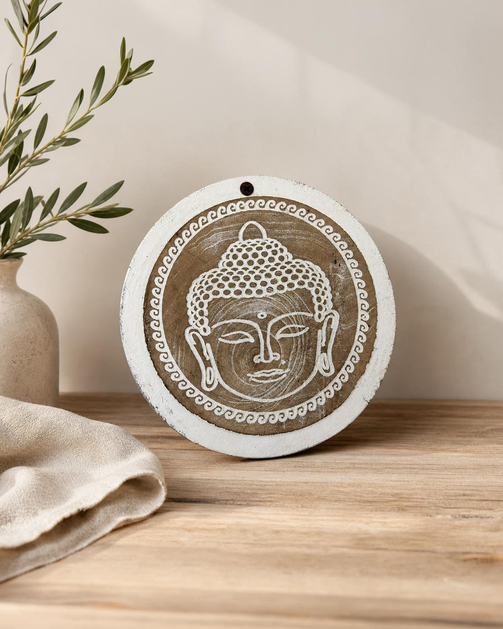 Handcrafted Buddha Wooden Trinket Box