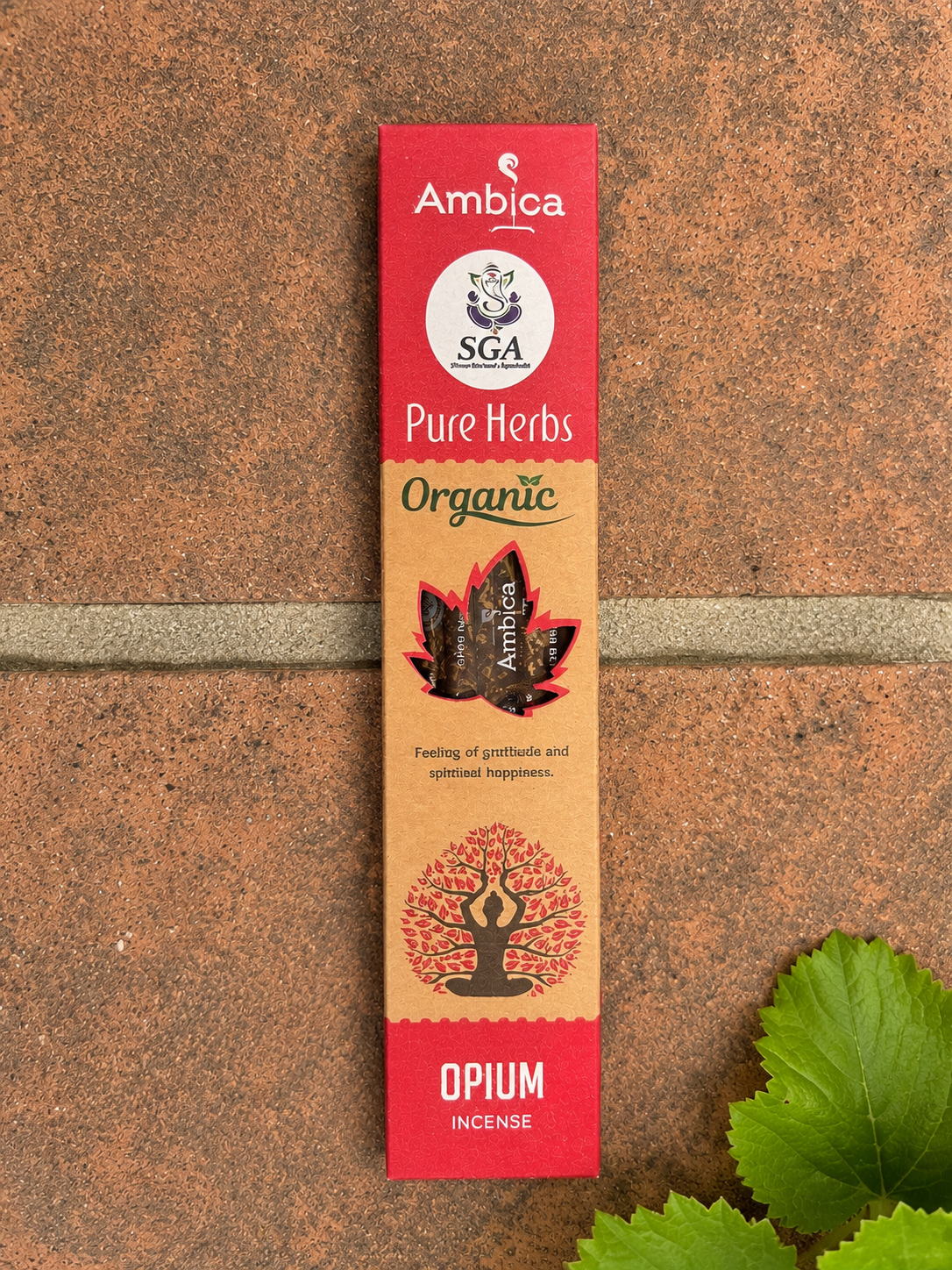 Ambica Pure Herbs Organic Incense Sticks