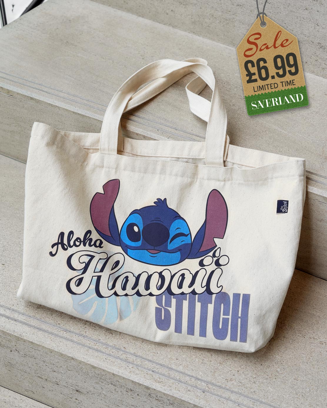 Lilo & Stitch Tote Bag - Big